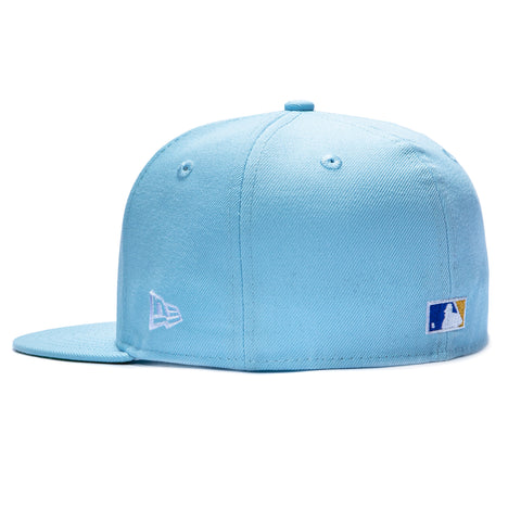 New Era 59Fifty Kansas City Royals 50th Anniversary Patch Crown Hat - Light Blue New Era