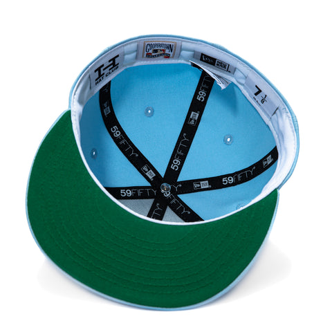 New Era 59Fifty Kansas City Royals 50th Anniversary Patch Crown Hat - Light Blue New Era