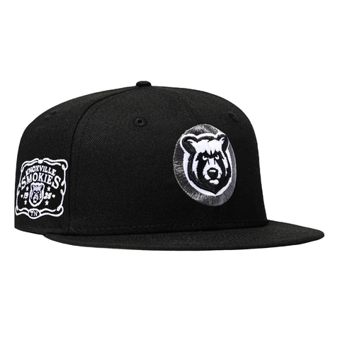 New Era 59Fifty Highball Knoxville Smokies 1925 Inaugural Patch Hat - Black