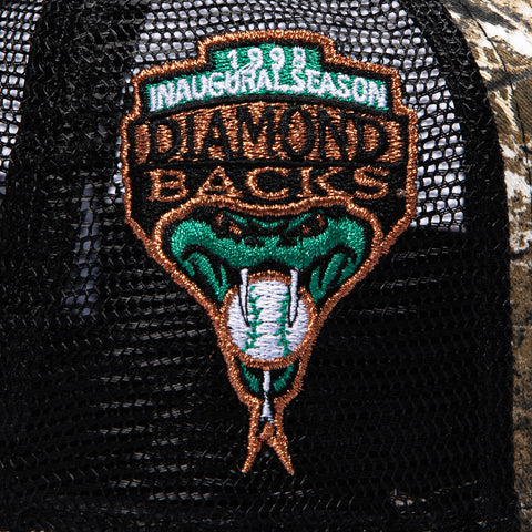TRUCKER RLTREE AF940 DBACKS INAUG D RLTREE/BLK New Era