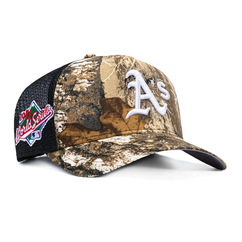 TRUCKER RLTREE AF940 ATHLETICS WS89 RLTREE/BLK New Era