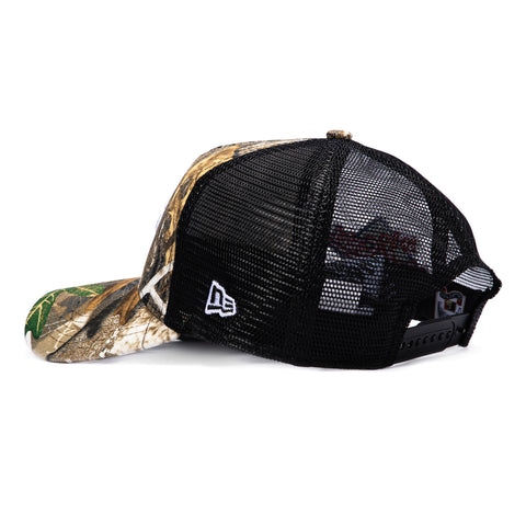TRUCKER RLTREE AF940 ATHLETICS WS89 RLTREE/BLK New Era