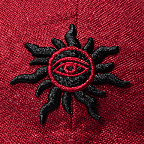 Godspeed G Logo Trucker Snapback Hat - Cardinal Godspeed