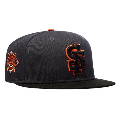 New Era 59Fifty San Francisco Giants Logo Patch Alternate Hat - Graphite, Black