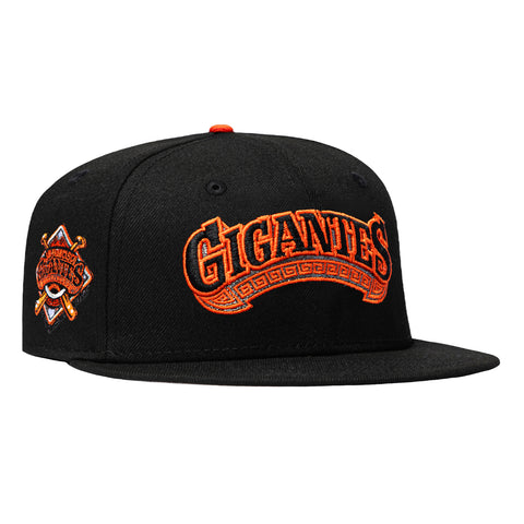 New Era 59Fifty San Francisco Giants Logo Patch Alternate Word Hat - Black