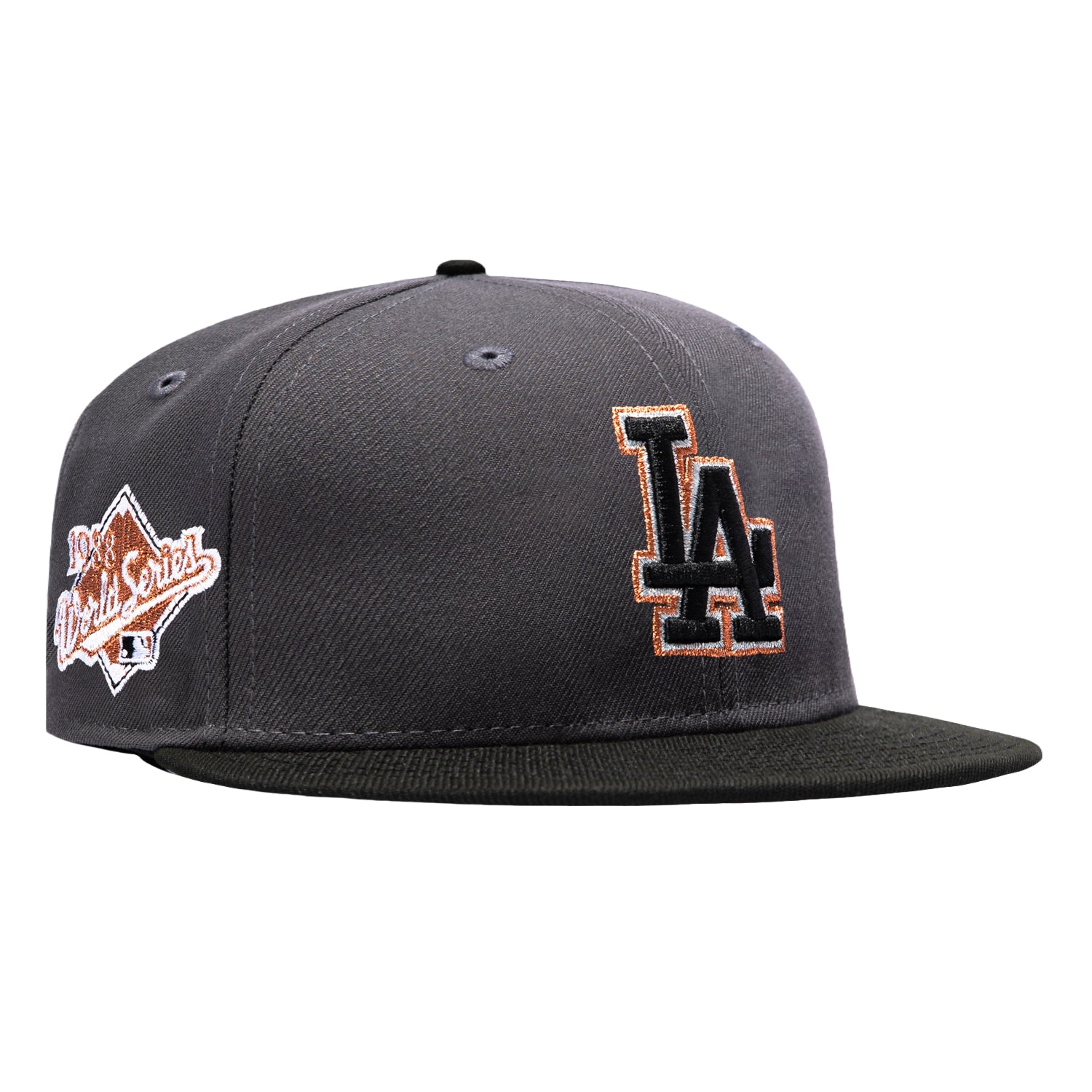 キャップ new era los angels dodgers 1988 ws patch New Era 59Fifty Los Angeles Dodgers 1988 World Series Patch Hat
