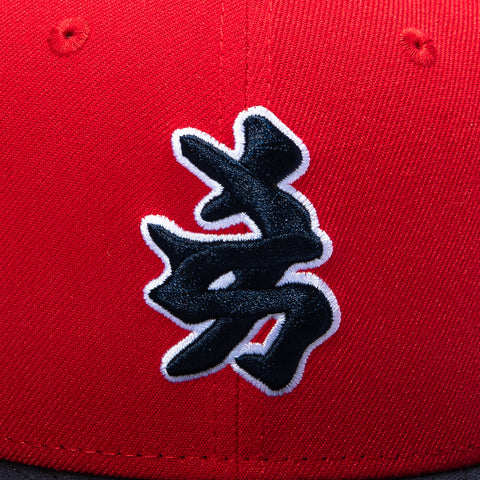 2TONE YANKEES KANJI RED/NVY New Era