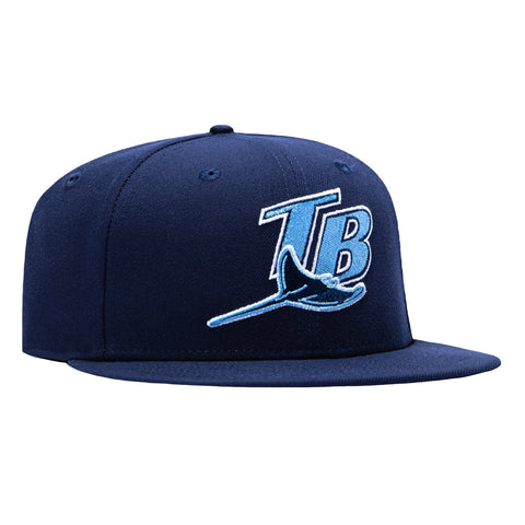 New Era 59Fifty Tampa Bay Rays 1998 TB Hat - Light Navy