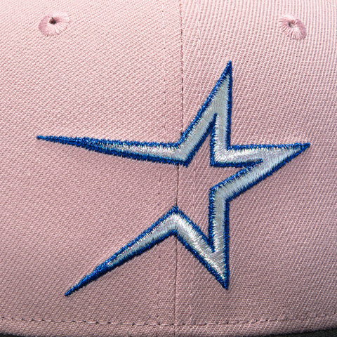New Era 59Fifty Houston Astros 35th Anniversary Patch 1994 Royal UV Hat - Pink, Black New Era