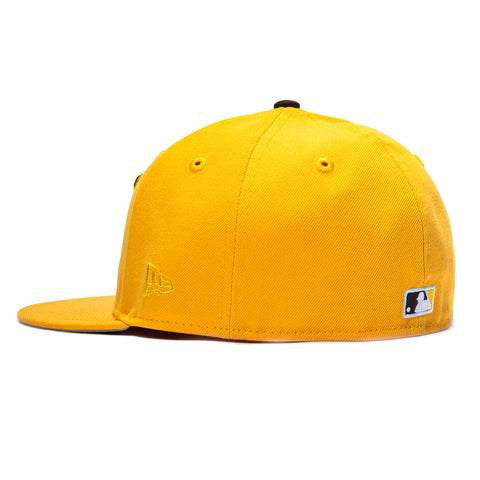 New Era 59Fifty San Diego Padres Roundel Hat - Gold New Era
