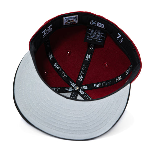 New Era 59Fifty Arizona Diamondbacks 2011 All Star Game Patch Script Hat - Sedona Red, Black, Mint New Era
