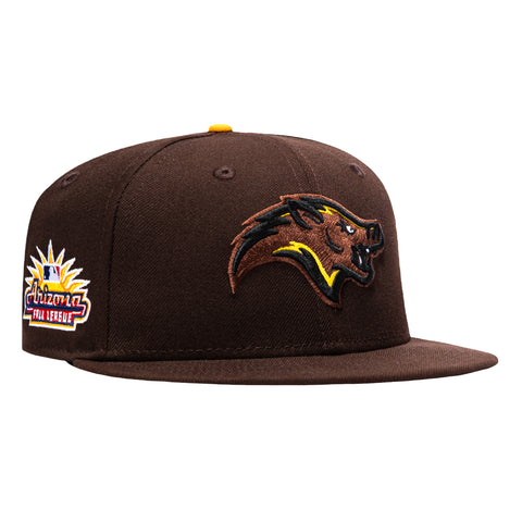 New Era 59Fifty Peoria Javelinas Arizona Fall League Patch Hat - Brown, Gold