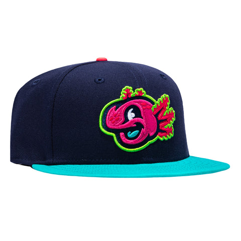 New Era 59Fifty Kannapolis Cannon Ballers 2026 Copa Hat - Light Navy, Teal