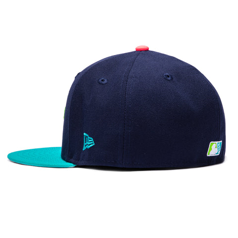 New Era 59Fifty Kannapolis Cannon Ballers 2026 Copa Hat - Light Navy, Teal New Era
