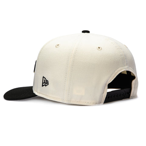 New Era 9Fifty A-Frame 2026 Del Mundo Germany Flag Patch Snapback Pre-curved Hat - White, Black