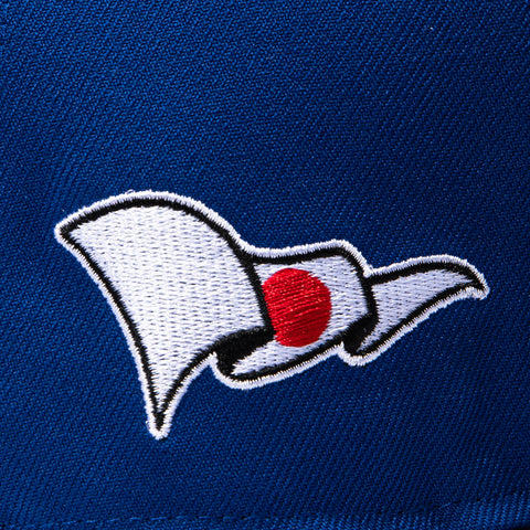 New Era 9Fifty A-Frame 2026 Del Mundo Japan Flag Patch Kanji Snapback Pre-curved Hat - Navy