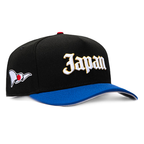 New Era 9Fifty A-Frame 2026 Del Mundo Japan Flag Patch Old English