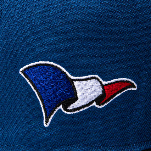 New Era 9Fifty A-Frame 2026 Del Mundo France Flag Patch Snapback Pre-curved Hat - Royal, Navy