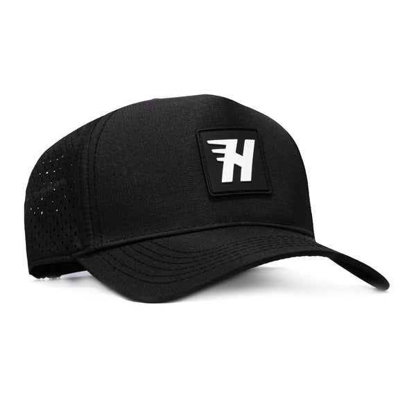 Huega House Performance Snapback Hat - Black – Hat Club