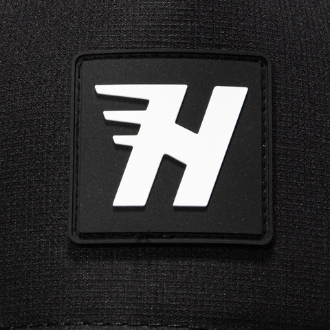 Huega House Performance Snapback Hat - Black Huega House