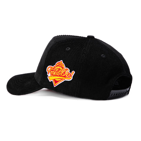 Woodn Grail USC Trojan Corduroy Snapback Hat - Black Woodn Grail