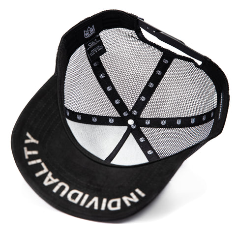 Cult of Individuality Shimuchan Snapback Trucker Hat - Black Cult of Individuality