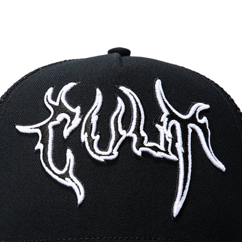 Cult of Individuality Raven Snapback Trucker Hat - Black Cult of Individuality
