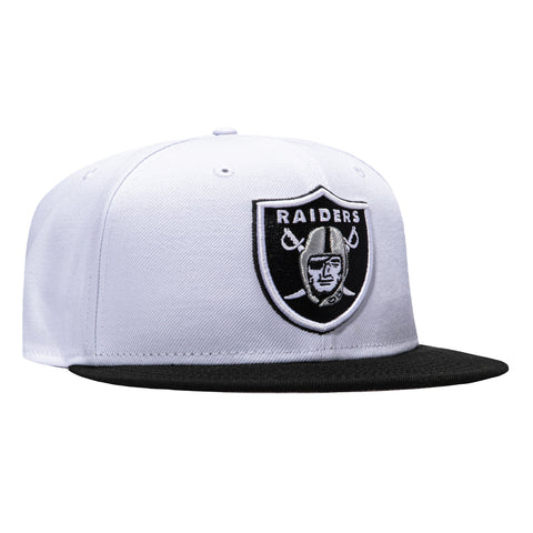 <div>NFL BASIC RAIDERS 2T WHT/BLK SN</div> New Era