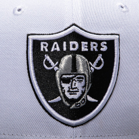<div>NFL BASIC RAIDERS 2T WHT/BLK SN</div> New Era