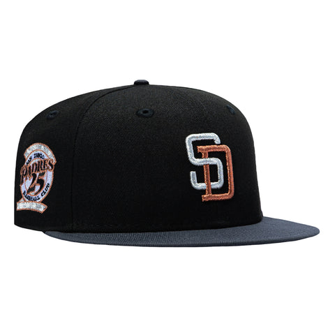 BKGP 2TONE PADRES 25YRS D BLK/GPH New Era