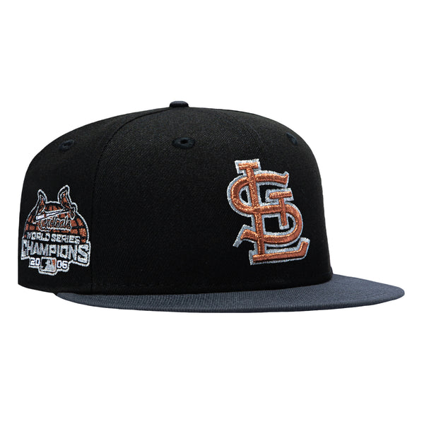 New Era 59Fifty Anthracite St Louis Cardinals 2006 World Series
