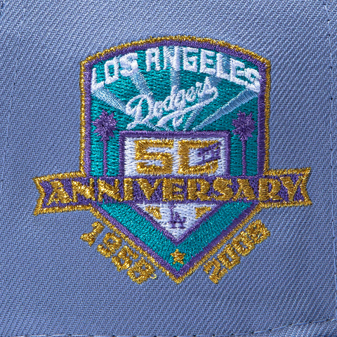 NORTH LIGHTS LBL UV 5950 DODGERS 50TH CITY LAV New Era