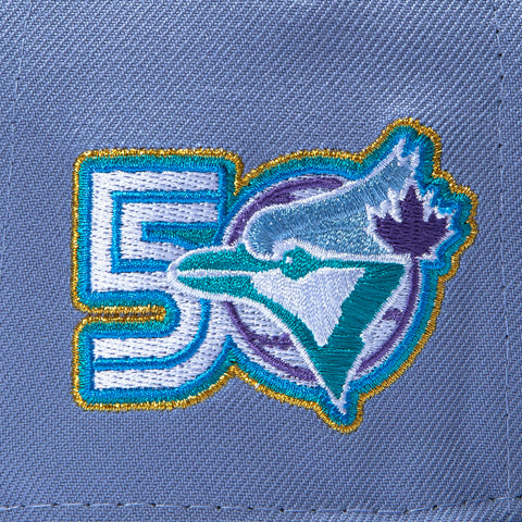 NORTH LIGHTS LBL UV 5950 BLUE JAYS 50TH 04 LAV New Era