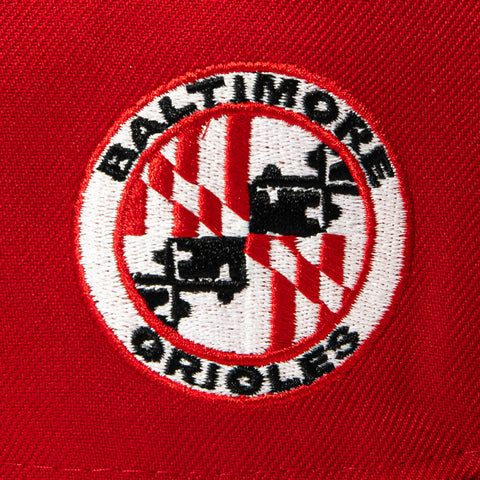 LIGA 2TONE ORIOLES FLAG CITY RED/BLK New Era