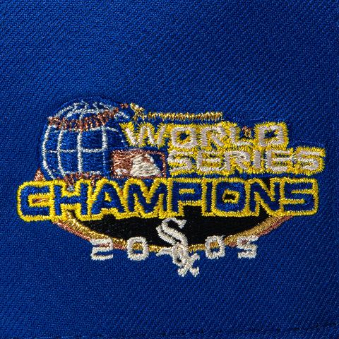 New Era 59Fifty Chicago White Sox 2005 World Series Patch Hat - Royal, Camo New Era