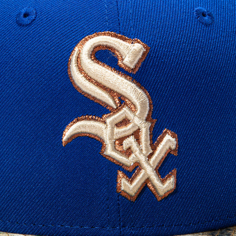 New Era 59Fifty Chicago White Sox 2005 World Series Patch Hat - Royal, Camo New Era