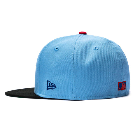 New Era 59Fifty San Francisco Giants 2014 World Series Champions Patch Hat - Light Blue, Black New Era