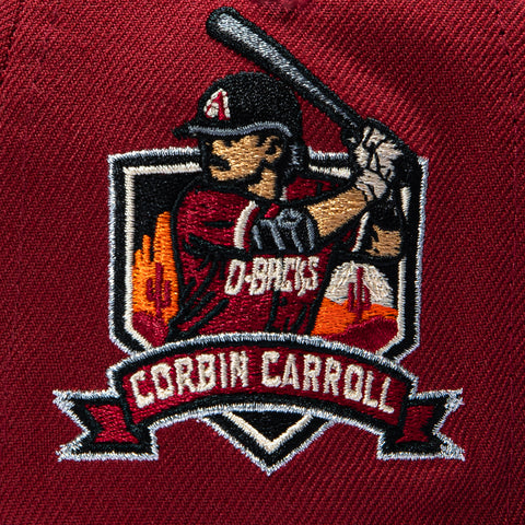 PLAYER PATCH 2TONE DBACKS CARROLL A SRD/BLK New Era