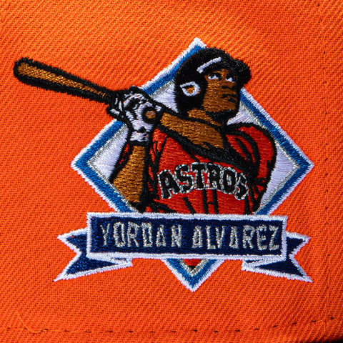 PLAYER PATCH 2TONE ASTROS ALVAREZ ORG/NVY New Era