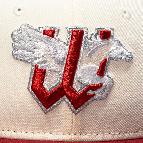 METAL 2TONE WICHITA WIND SURGE WHT/RED New Era