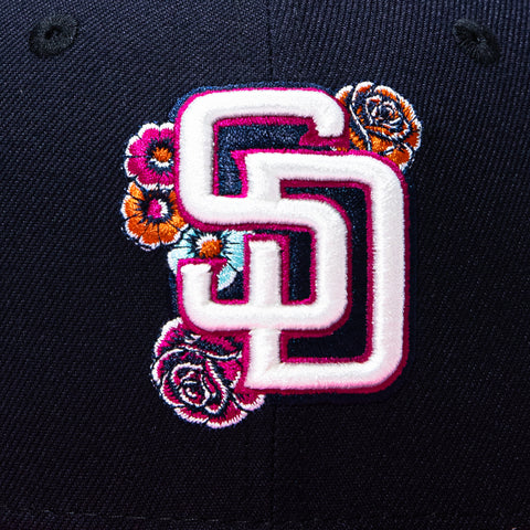 2TONE PADRES CITY26 FLORAL NVY/MAG New Era