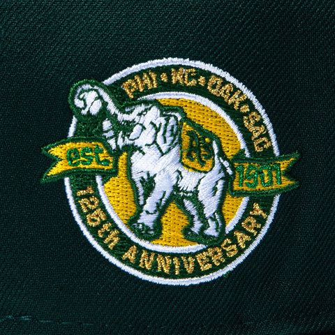 5950 ATHLETICS 125TH GRN/WHT New Era