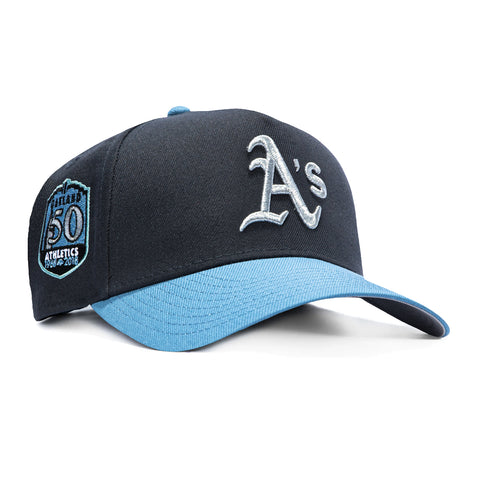 INDIGO AF940 ATHLETICS 50TH 2T GPH/IND SN New Era