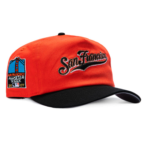 1920 2T GIANTS ASW07 SCRIPT ORG/BLK SN New Era