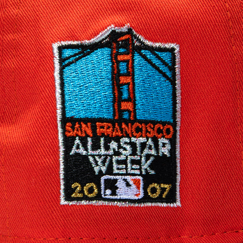 1920 2T GIANTS ASW07 SCRIPT ORG/BLK SN New Era