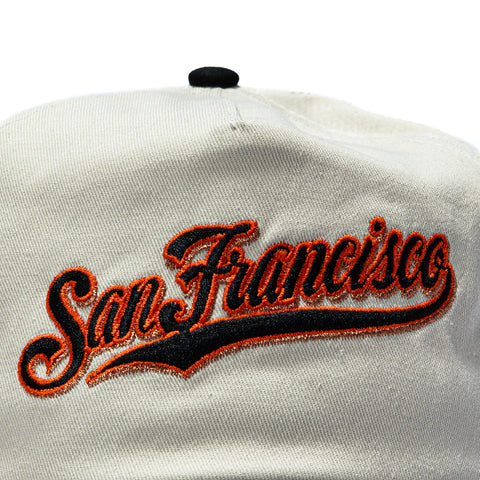 1920 2T GIANTS ASW07 SCRIPT CRM/BLK SN New Era
