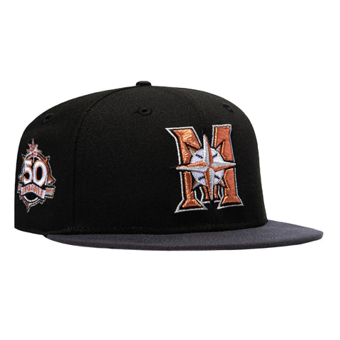 BKGP 2TONE MARINERS 50 YRS D BLK/GPH New Era