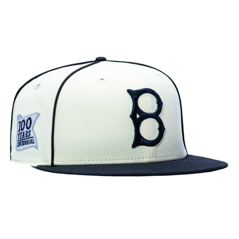 2TONE BK DODGERS JR100TH WHT/ROY New Era