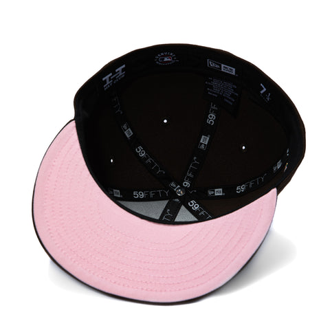 New Era 59Fifty Spumoni Boston Red Sox 1999 All Star Game Patch Alternate Pink UV Hat - Brown New Era