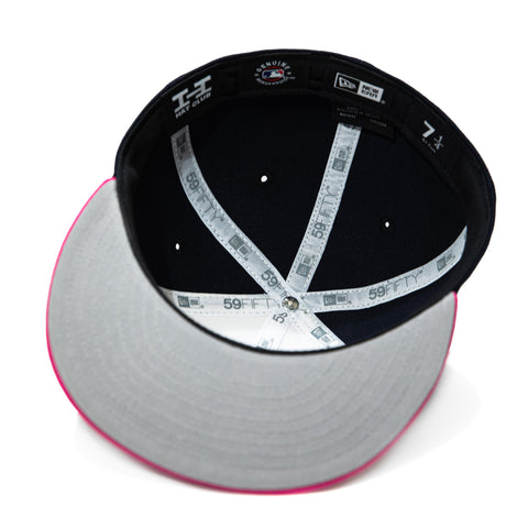 New Era 59Fifty San Diego Padres 2026 City Patch Alternate Rail Hat - White, Navy, Magenta New Era